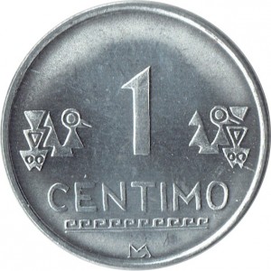 Peru 1 sentimas 2010 - reverse