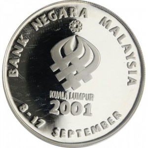 Malezija 10 ringgitov
 - Reverse