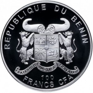 Benin 100 franků, 2011