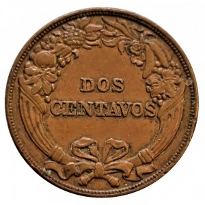 Peru 2 centavos - Reverse