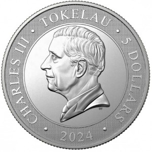 Tokelau 5 Dollar - Obverse