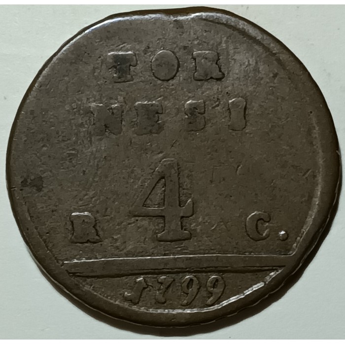 4 tornesi , Nàpols