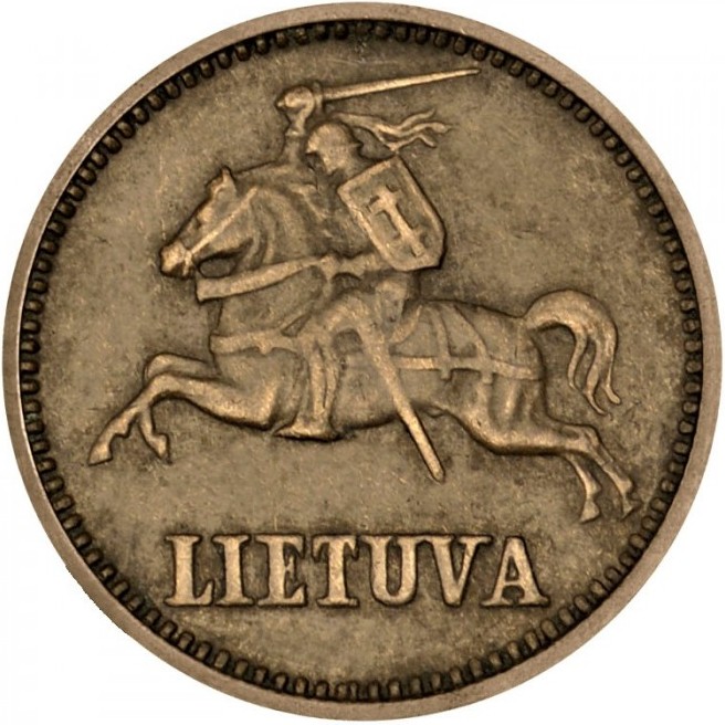 2 centas , Lituania