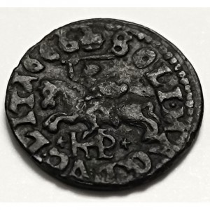 Pologne 1 solid  1666 - reverse