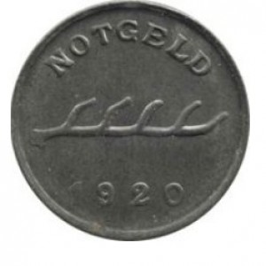 Deutschland (Notgeld) 1 Pfennig - Reverse