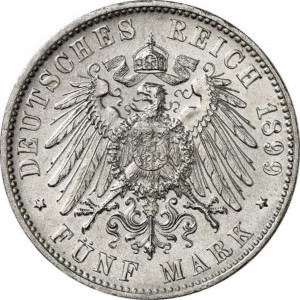 Deutsches Kaiserreich 5 Mark - Reverse