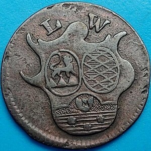 Löwenstein-Wertheim 1 Pfennig - Obverse
