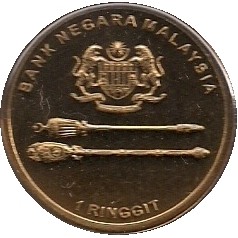1 ringgit , Malàisia (50è aniversari del Parlament)