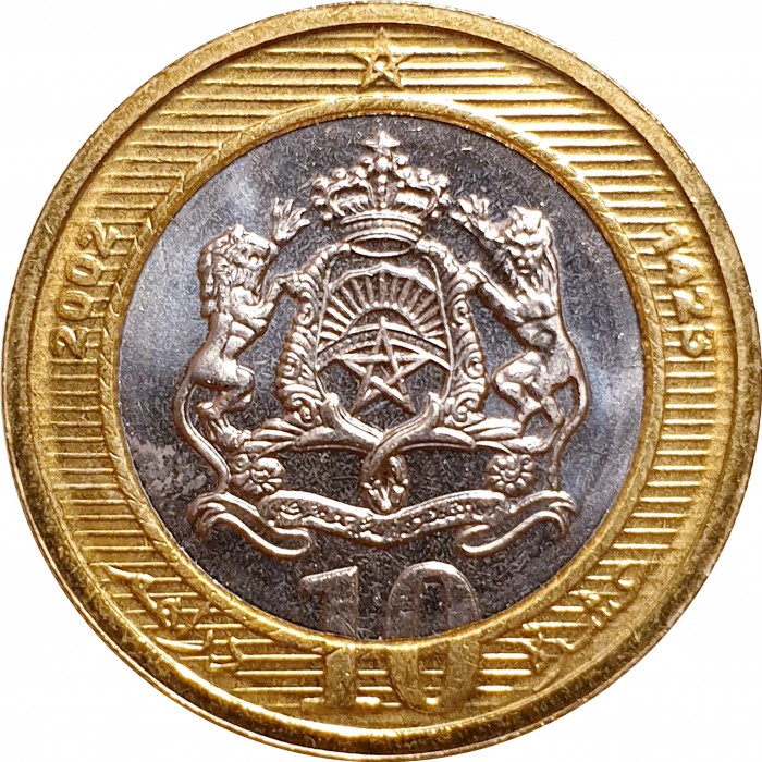 10 dirhams , Maroc