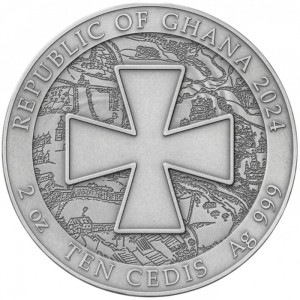 Гана 10 седи - Obverse