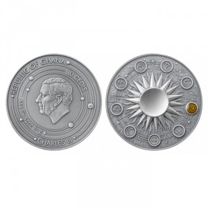 Гана 10 седи - Obverse