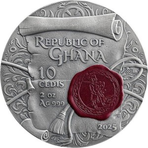 Гана 10 седи - Obverse