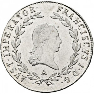Österreich  20 Kreuzer - Obverse