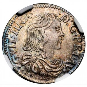 Orange 1/12 Ecu  - Obverse