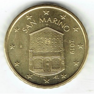 San Marino 10 Eurocent  - Obverse