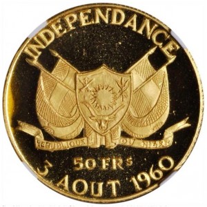 Niger 50 Franken - Reverse