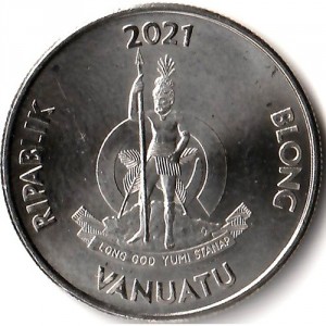 Vanuatu 10 Vatu - Obverse