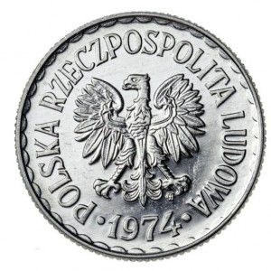 Польша 1 злотый - Obverse