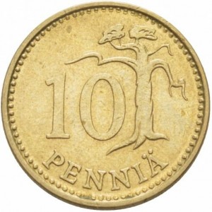 Finnland 10 Penny - Reverse