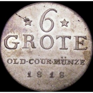 Oldenburg  6 Grote - Reverse