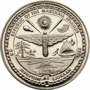 Marshall Inseln  5 Dollar - Obverse