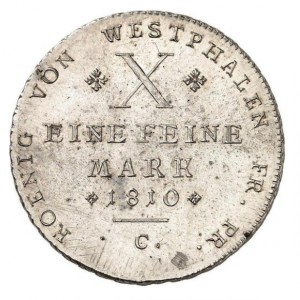 Königreich Westphalen 1 Taler - Reverse
