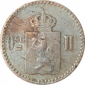 Norwegen  3 Schilling - Obverse