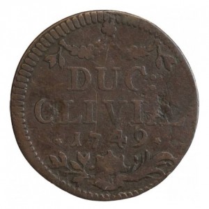 Kleve 1 Deut - Reverse