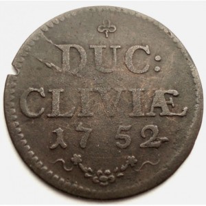 Kleve 1 Deut - Reverse