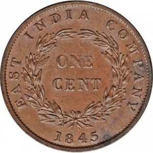 Průlivové osady 1 cent - Reverse