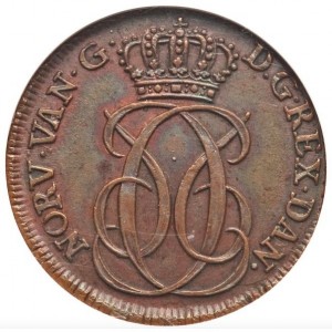 Dänisch-Westindien 1 Skilling - Obverse