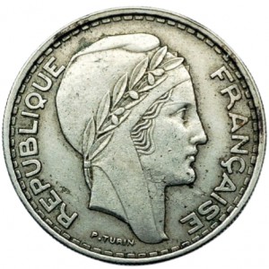 Algerien 50 Franken - Obverse