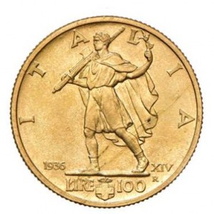 Italien 100 Lire - Reverse