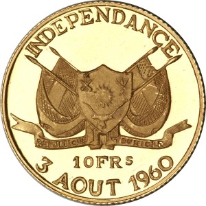 Niger 10 Franken - Reverse