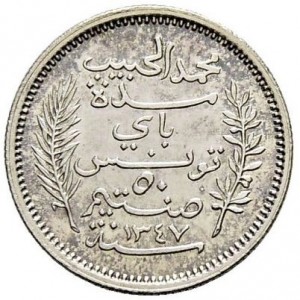 Tunesien 50 Centime - Obverse