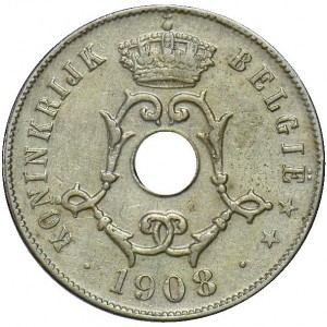 بلجكيا 25 سنتيم - Obverse