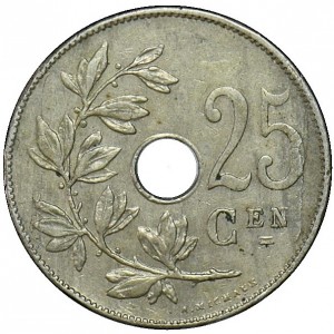 بلجكيا 25 سنتيم - Reverse