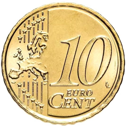 10 Eurocent  , Niederlande