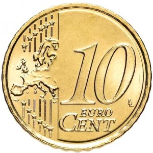 Нідерланди 10 євроцентів - Reverse