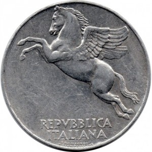 Италия 10 лир - Obverse