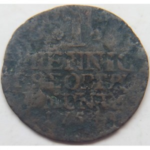 Sachsen-Weimar-Eisenach 1 Pfennig - Reverse