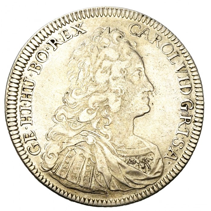 ロンドン事典　定価18,000円（＋税） 1 thaler 1730-1738 (Silver) - Charles VI, Austria
