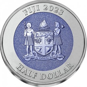 Fidschi  ½ Dollar - Obverse