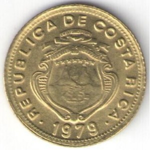 Costa Rica 5 Centimos - Obverse