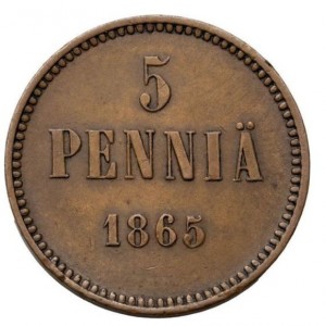 Finnland 5 Penny - Reverse