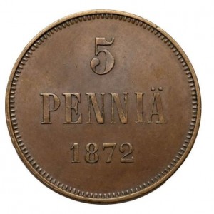 Finnland 5 Penny - Reverse