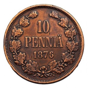 Finnland 10 Penny - Reverse