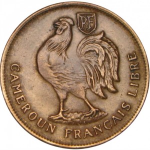 Kamerun  1 Franken - Obverse