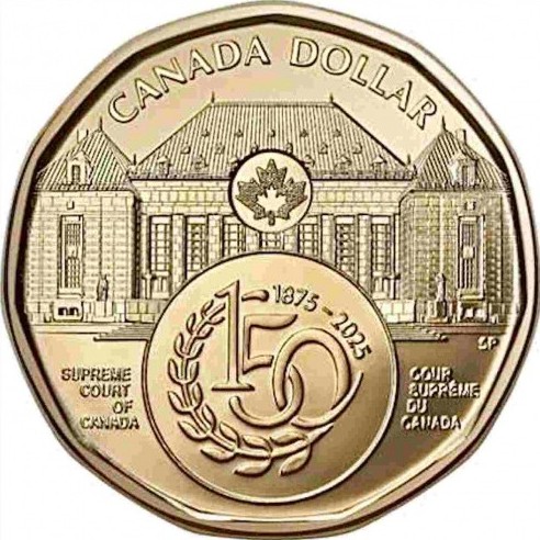 1 Dollar , Kanada (150 Jahre Oberster Gerichtshof von Kanada)