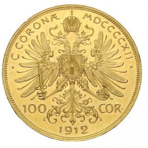Österreich  100 Kronen - Reverse